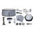 Basen SPA Jacuzzzi Hydromasaż MSPA Tidal TD066WE 6 osób