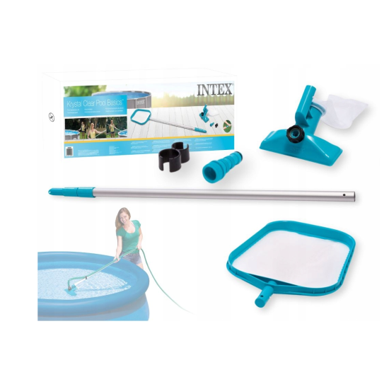 Zestaw czyszczący INTEX 28002 Odkurzacz Wypłukiwacz + Siatka