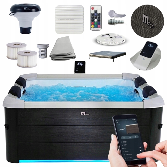 Basen SPA Jacuzzi MSPA Oslo Plus OS063WP Hydromasaż XL
