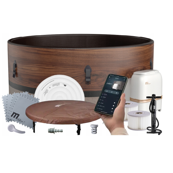 Basen z hydromasażem MSpa Duet DU062WE 6 osób