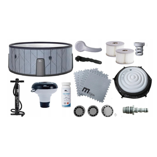 Basen SPA Jacuzzzi Hydromasaż MSPA Tidal TD066WE 6 osób